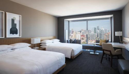 Queen Room with Two Queen Beds - Skyline View