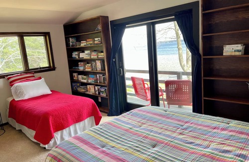 Cadillac Cottage | Cozy, yet spacious, Lakefront Cottage with perfect blend of modern and vintage.