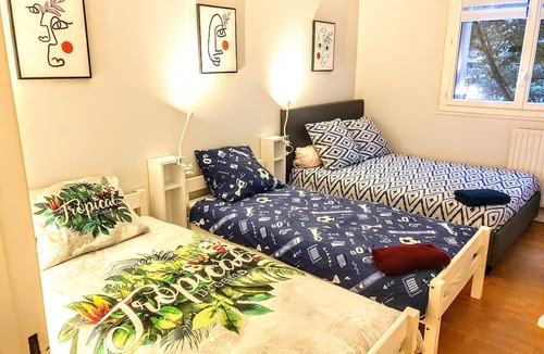Les Mousseaux Apartment | La Casa Picasso , J.O 2024, Parc Astérix 15mn, Parc Expositions Salon du Bourget