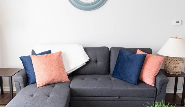 Cozy modern midterm stay/medical discount/fastWiFi