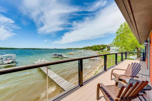 Steps to Powers Lake: Wisconsin Family Home